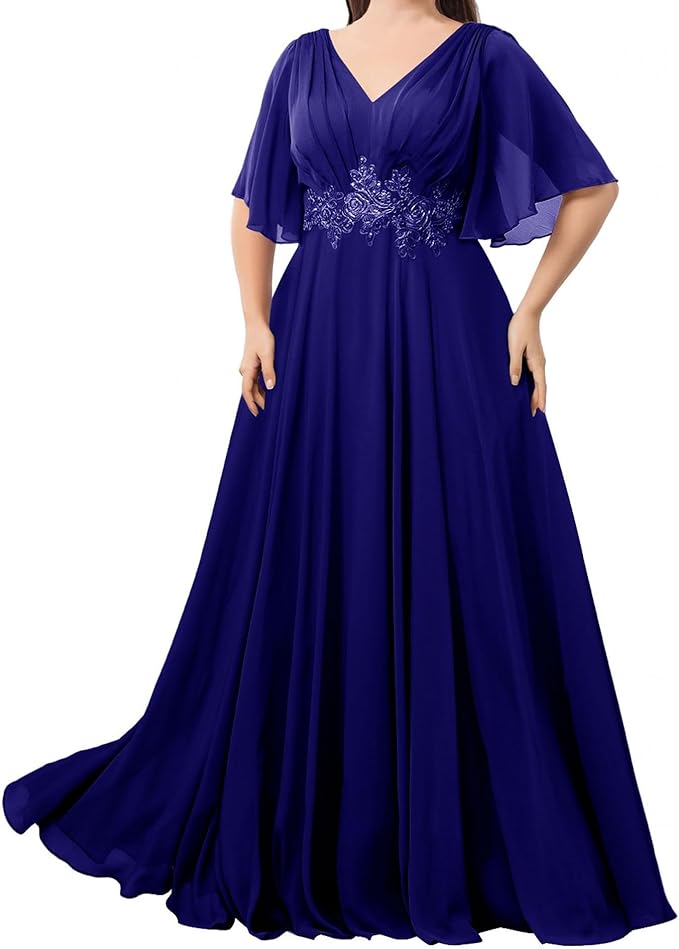 Royal Blue Formal Dress for Plus Size: The Perfect Blend of Elegance and Confidence - Curviosa Royal Blue Formal Dress for Plus Size: The Perfect Blend of Elegance and Confidence