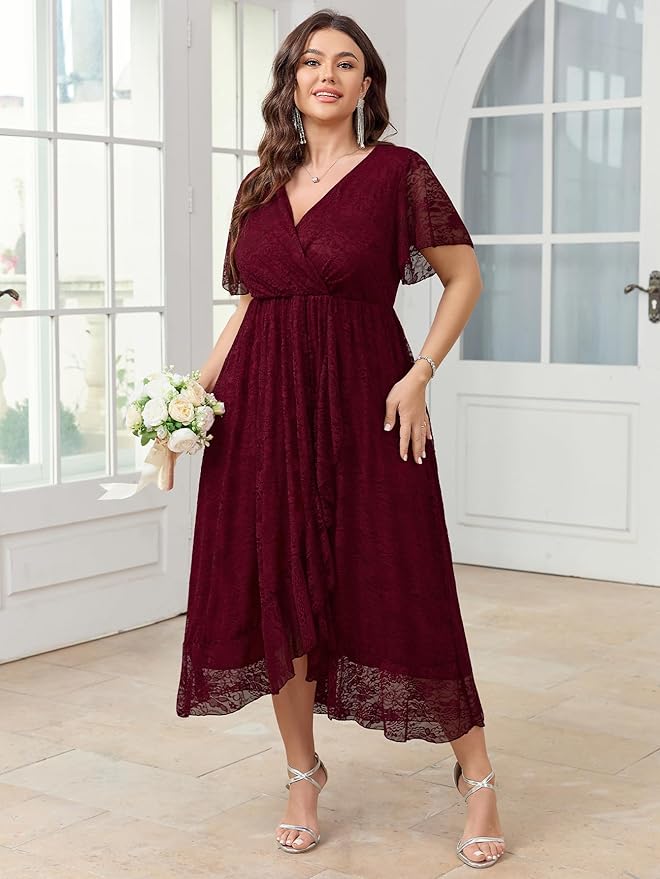Burgundy Plus Size Formal Dress: A Timeless Choice for Elegance