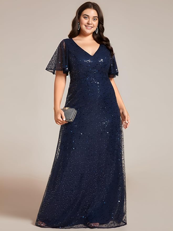 Royal Blue Formal Dress for Plus Size: The Perfect Blend of Elegance and Confidence - Curviosa Royal Blue Formal Dress for Plus Size: The Perfect Blend of Elegance and Confidence