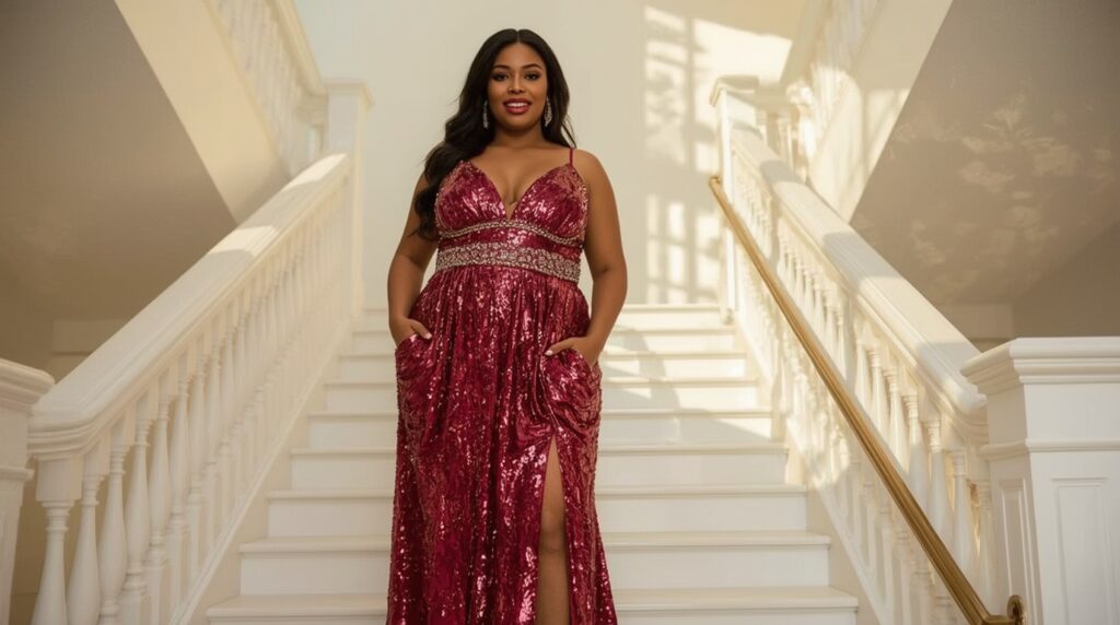 Burgundy Plus Size Formal Dress: A Timeless Choice for Elegance
