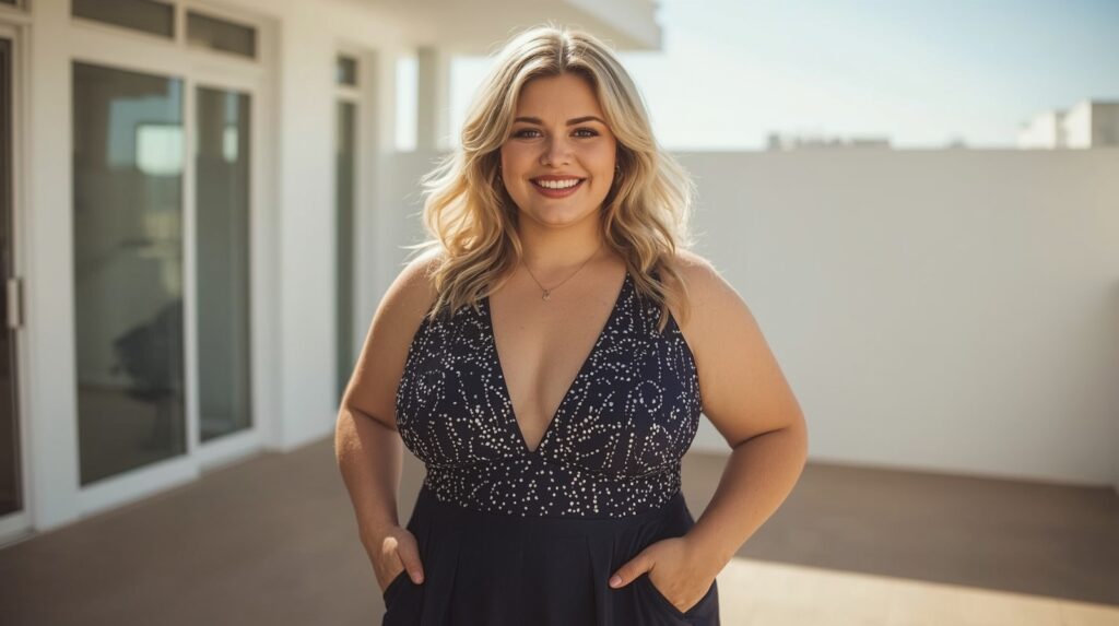 Navy Blue Plus Size Formal Dress: Timeless Elegance for Every Woman