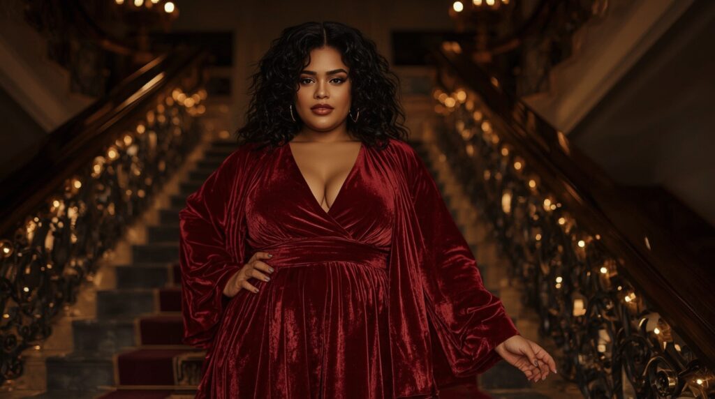Plus Size Burgundy Formal Dresses: Elegance and Confidence for Every Event - Curviosa Plus Size Burgundy Formal Dresses: Elegance and Confidence for Every Event