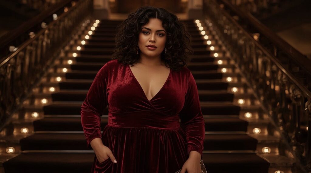 Plus Size Burgundy Formal Dresses: Elegance and Confidence for Every Event - Curviosa Plus Size Burgundy Formal Dresses: Elegance and Confidence for Every Event