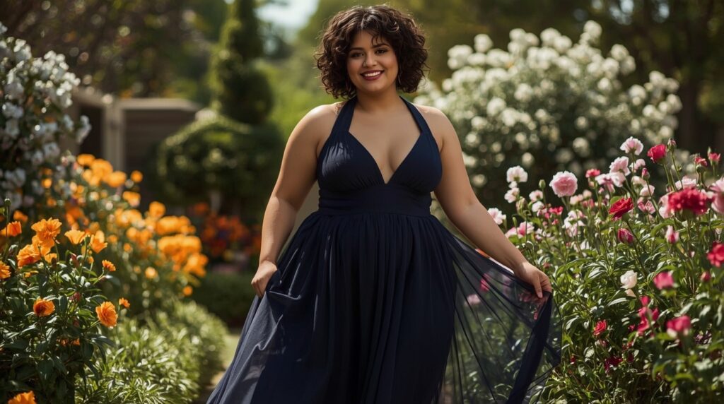 Navy Blue Formal Plus Size Dress: The Ultimate Style Guide for Women - Curviosa Navy Blue Formal Plus Size Dress: The Ultimate Style Guide for Women
