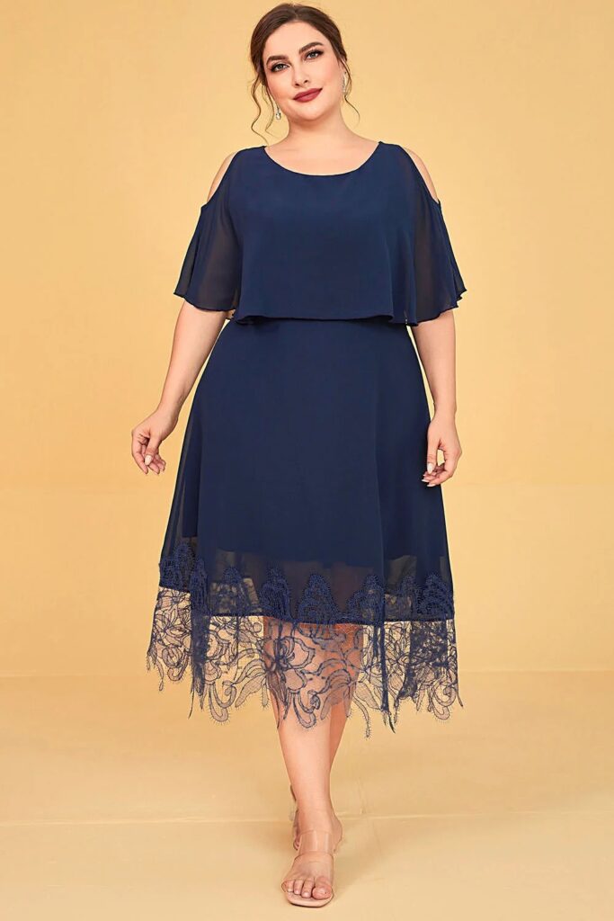 Navy Blue Plus Size Formal Dresses: Elegance for Every Occasion - Curviosa Navy Blue Plus Size Formal Dresses: Elegance for Every Occasion