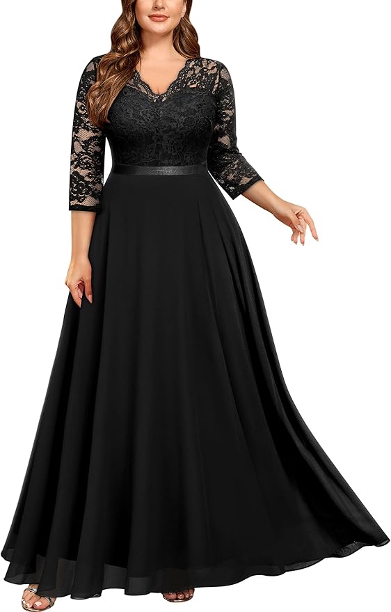 Black Plus Size Bridesmaid Dresses: The Ultimate Style Guide for Every Curve - Curviosa Black Plus Size Bridesmaid Dresses: The Ultimate Style Guide for Every Curve