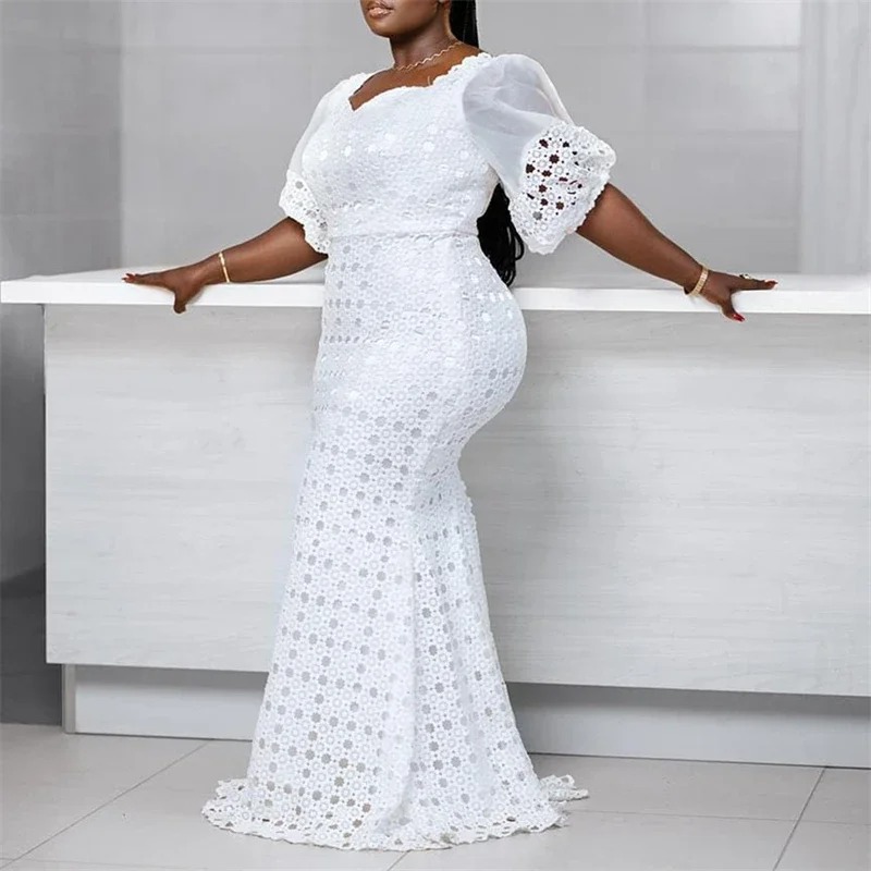 Elegant Plus Size White Dresses That Redefine Confidence and Style - Curviosa Elegant Plus Size White Dresses That Redefine Confidence and Style