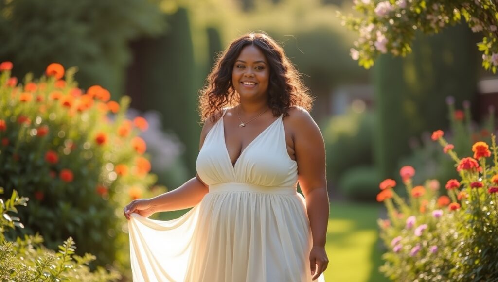 Plus Size White Elegant Dresses: Style, Confidence, and Timeless Beauty - Curviosa Plus Size White Elegant Dresses: Style, Confidence, and Timeless Beauty
