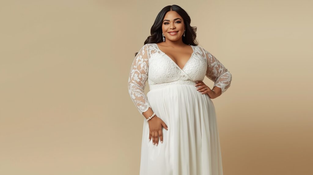 Elegant White Dress Plus Size: How to Look Stunning and Feel Confident - Curviosa Elegant White Dress Plus Size: How to Look Stunning and Feel Confident