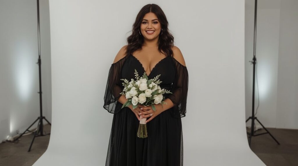 Stunning Plus Size Black Bridesmaid Dresses for Every Shape - Curviosa Stunning Plus Size Black Bridesmaid Dresses for Every Shape